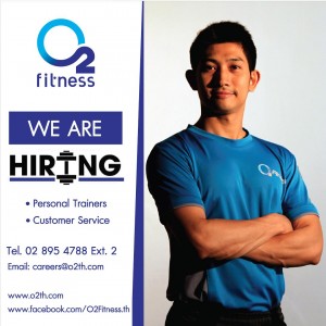 Now Hiring O2 Fitness!